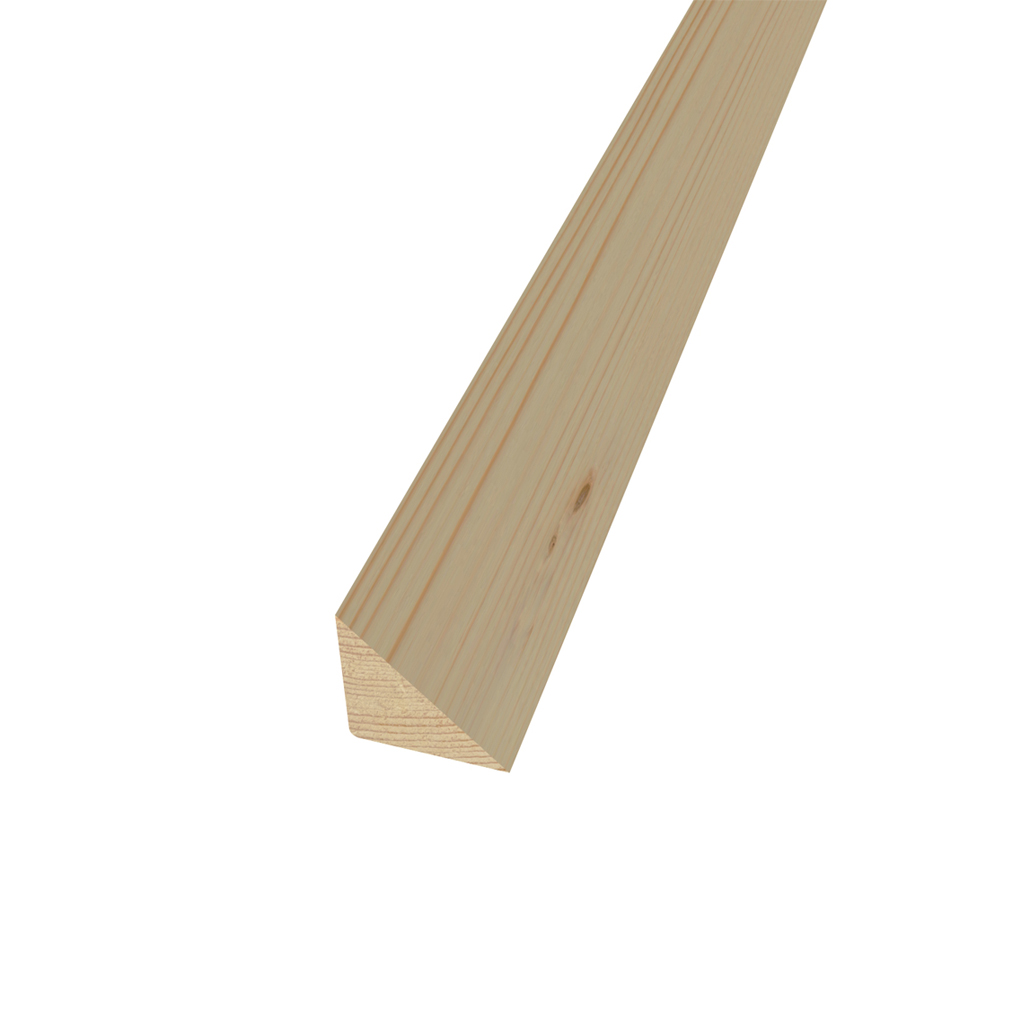 [HK000766] Vuren 365™ volle mastiekhoek 70x70mm, per m¹