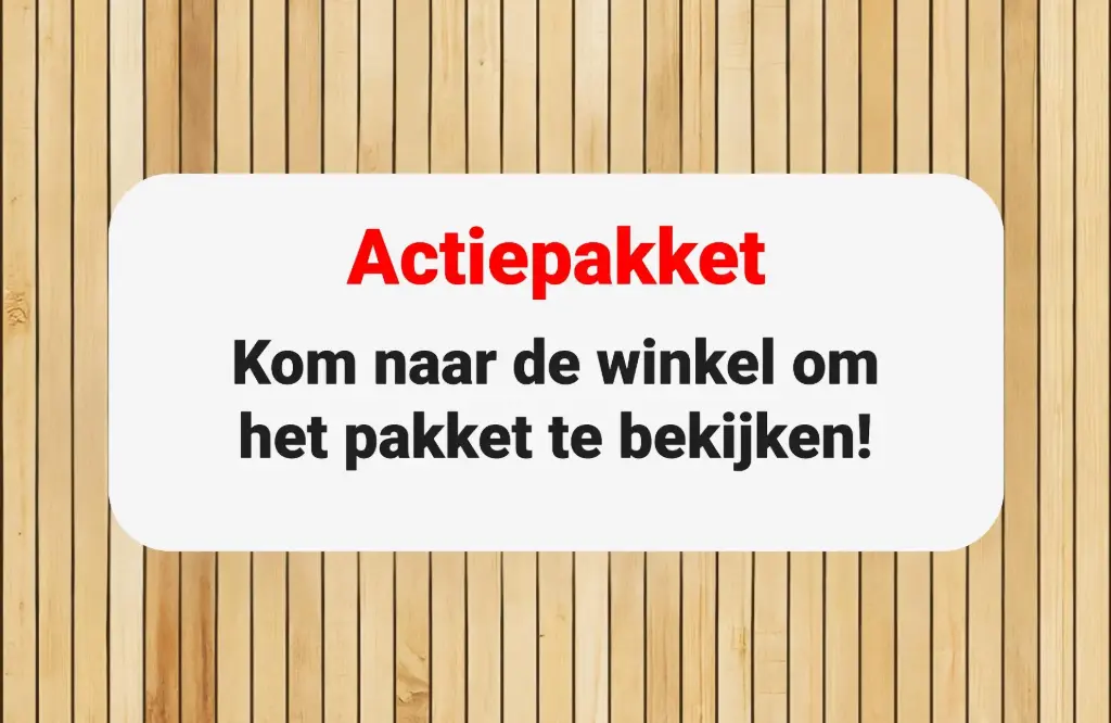 [HK001274] Pakket 135 - Planken douglaskleur geïmpregneerd (15 stuks) 