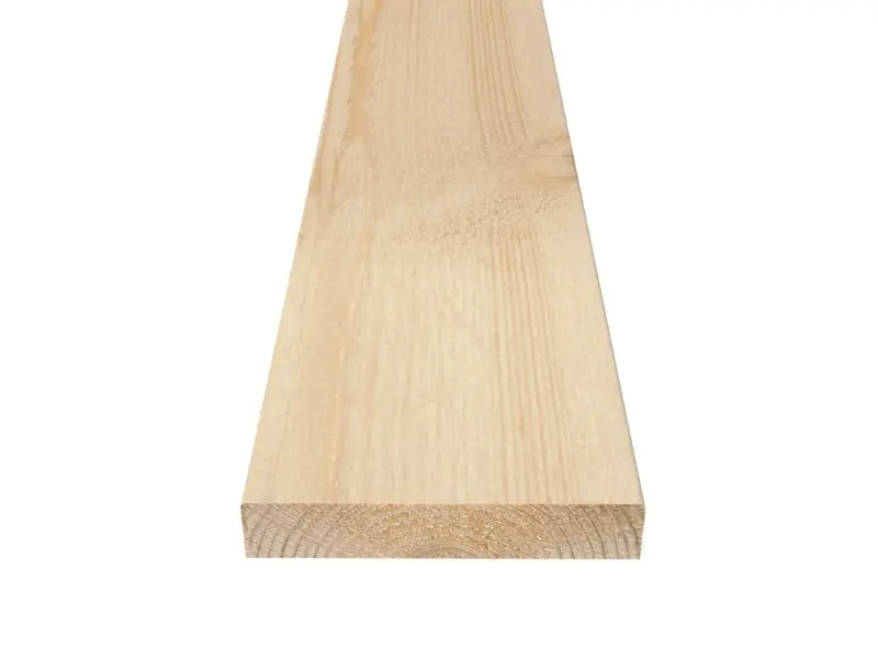 [HK001356] Zwedra™ 2-in-1 Vuren Plank 25x125mm geschaafd (22x120mm)    (3000 mm)