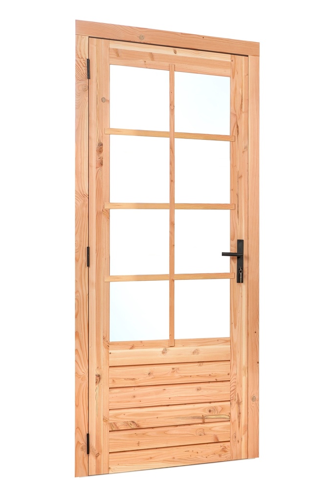 Douglas enkele glas deur dubbelglas 8-ruits B1100xH2150mm buitenmaat