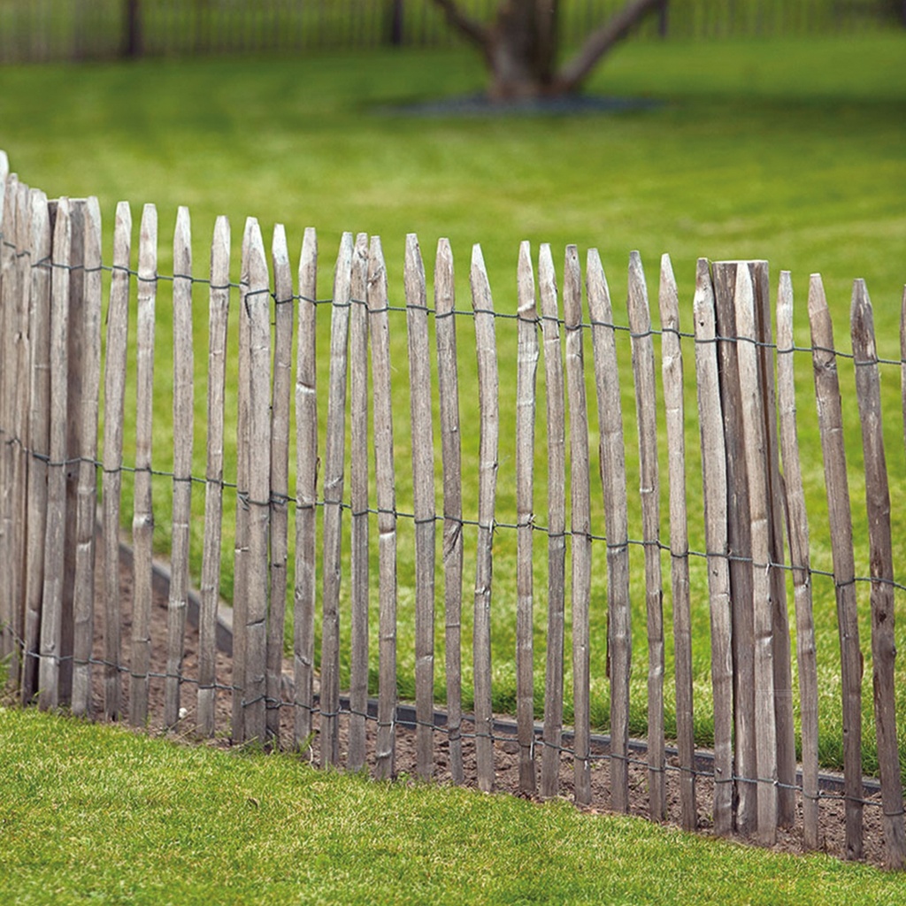 [HK001674] Engelse kastanjerol, 3 draden, latafstand 7,5 cm L460 x H120 cm