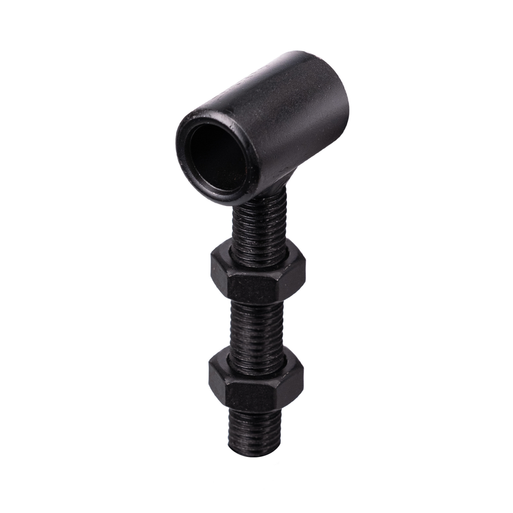 [HK001719] Oog met draadeind voor stalen deurframe zwart